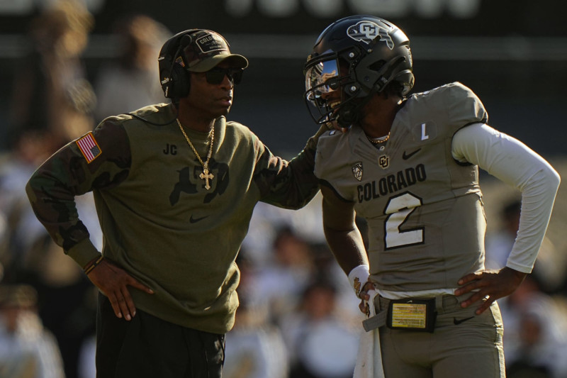 Deion and Shedeur Sanders Hang Out with Lil Wayne After Colorado Game