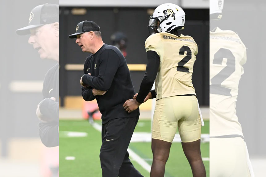 Despite challenges, Pat Shurmur pleased with Growth of CU Buffs offense in spring