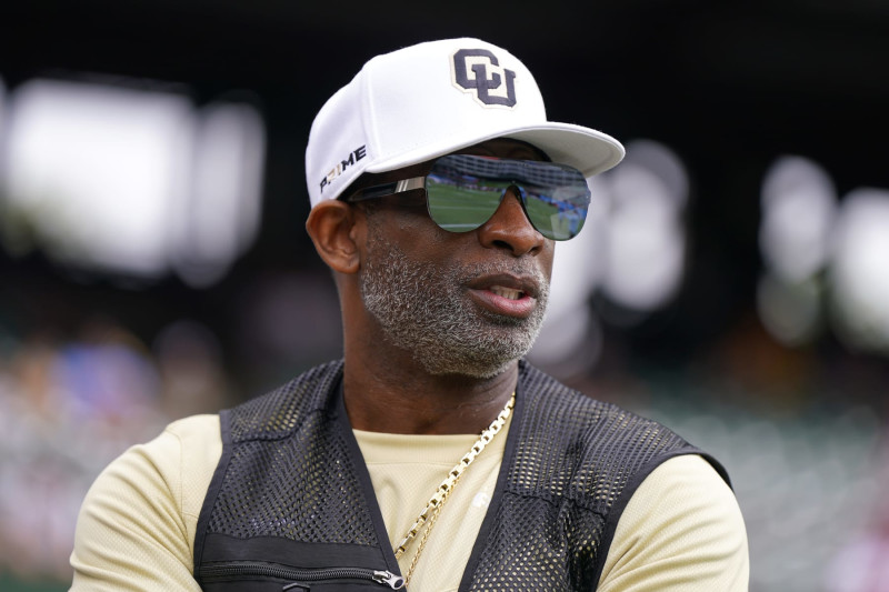 Deion Sanders Shares a Laugh Over Colorado Player’s Hoodie Pic