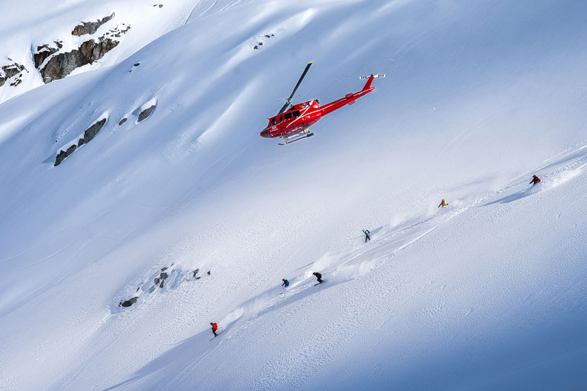 Heli-Skiing