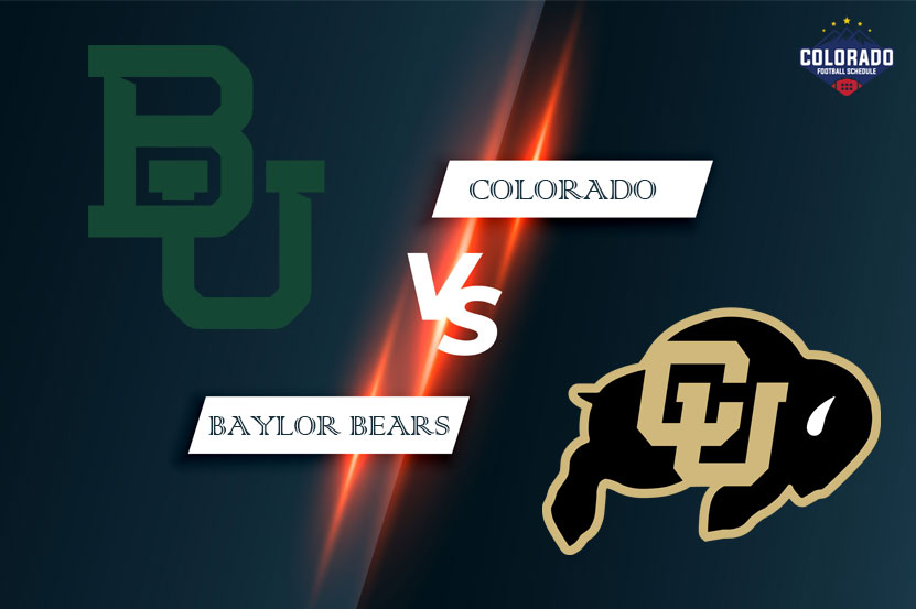 Where to Watch Baylor Bears Football vs Colorado Buffaloes Football